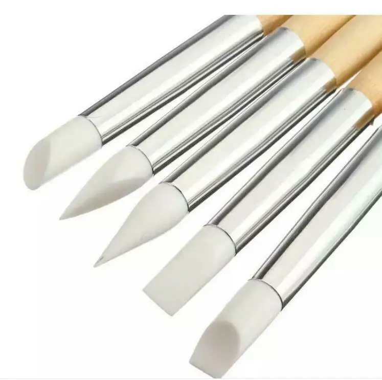 Watch Dial Cleaner Set of 5PCS Dirt Remover Tool Kit Anti Scratch Pen with Different Heads for Cleaning Watch Hands Face W1201