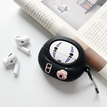 

Anime Silicone Case For airpods pro airpods Accessories Faceless man luxury Protector headphones for air pod aipods pro case