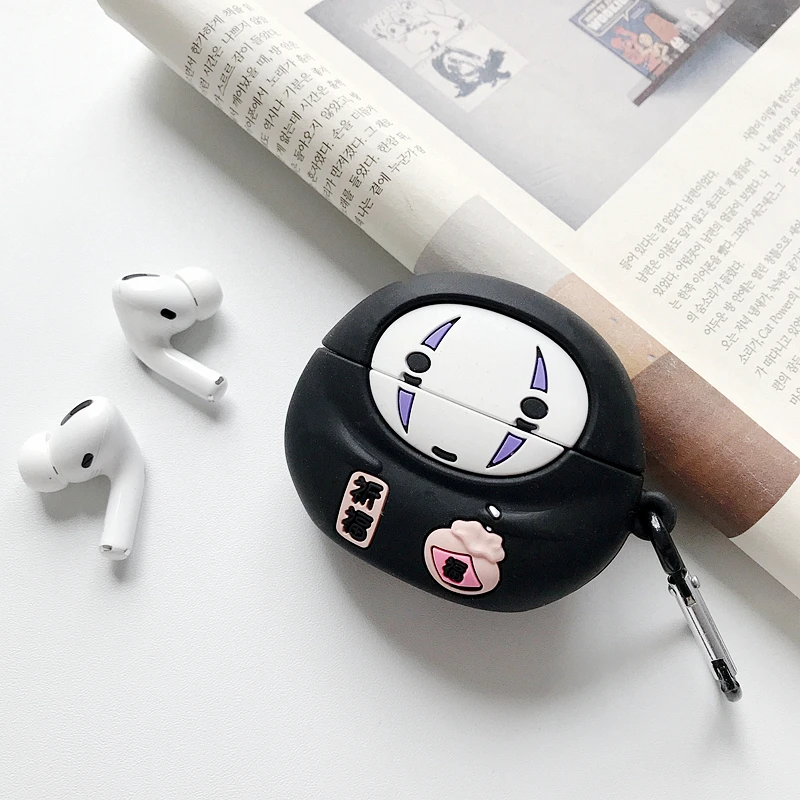 Силиконовый чехол с рисунком аниме для airpods pro Аксессуары роскошные защитные