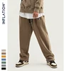 INFLATION DESIGN Super Loose Fit Men Sweatpants In Pure Color Loose Fit Retro Style Mens Sweatpants Street Wear Men Pants 93402W ► Photo 2/6