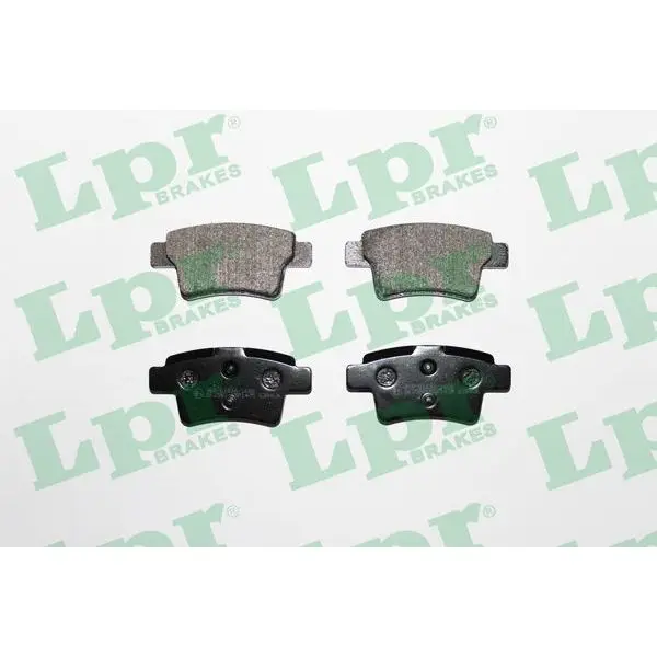 Колодки тормозные CITROEN C4 PICASSO/GRAND PICASSO 1.6-2.0 06- з