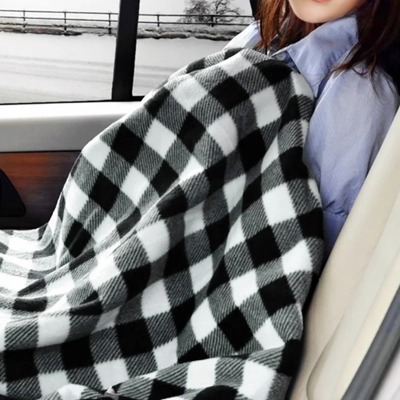 12 В Автомобильное одеяло с подогревом, серое Сетчатое энергосберегающее осенне-зимнее теплое портативное автомобильное электроодеяло s для автомобиля, грузовика, внедорожника