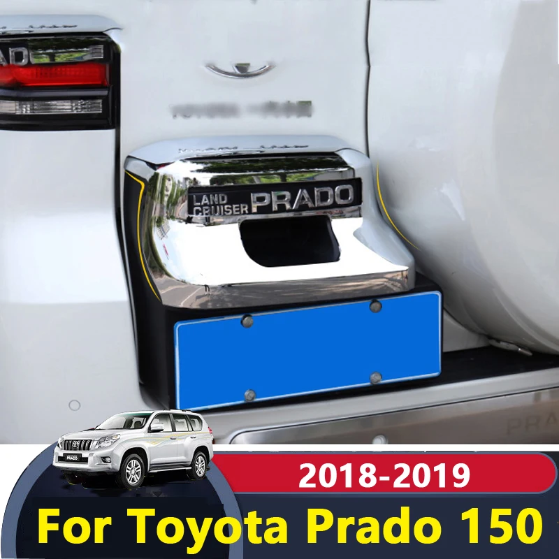 Для Toyota Land Cruiser Prado 150 2018 2019 внешние аксессуары хромированный Автомобильный задний