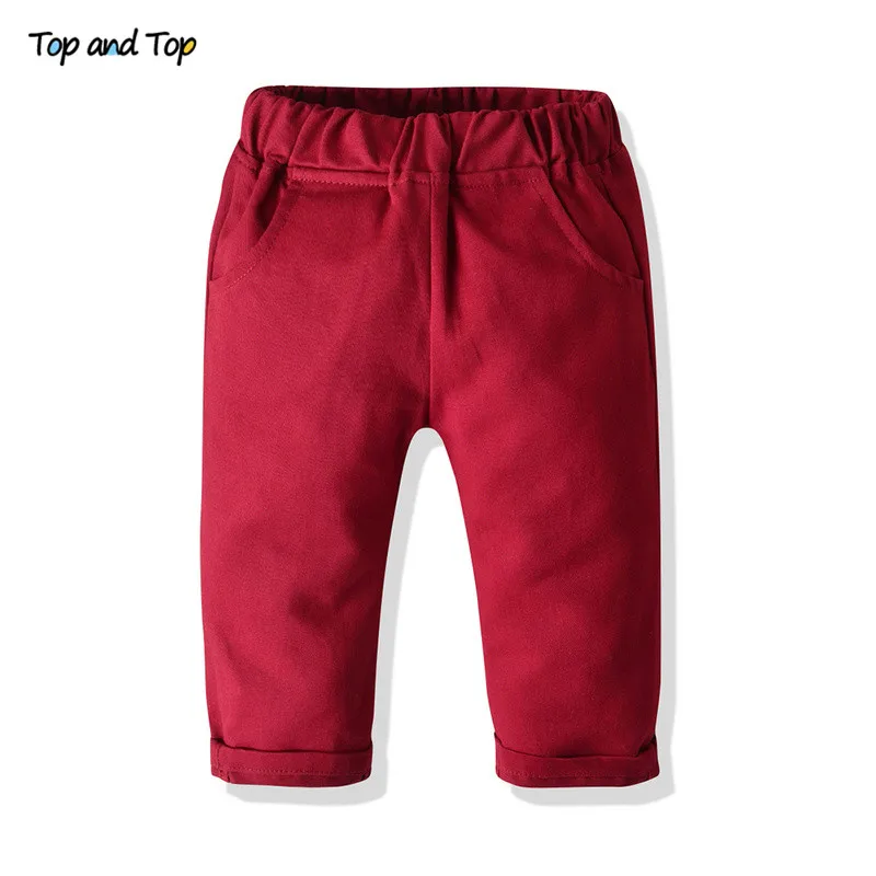 Boys Clothing Set Cotton Long Sleeve Bowtie Shirt + Waistcoat + Pants 3Pcs Kids Casual