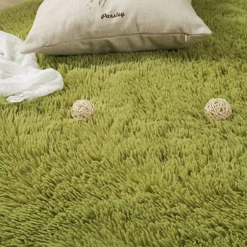 Soft Carpet Antiskid Modern Carpet Solid Rugs Carpet Thicker Bathroom Non-slip Mat Area Rug for Living Room Soft for Child Mat