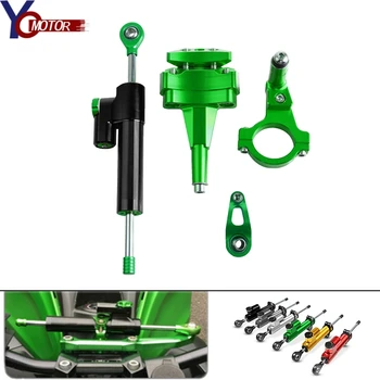 

For KAWASAKI NINJA 400 ninja 400 2018 2019 Aluminum Motorcycle Steering Stabilize Damper Bracket Mount NINJA400 Safety Control
