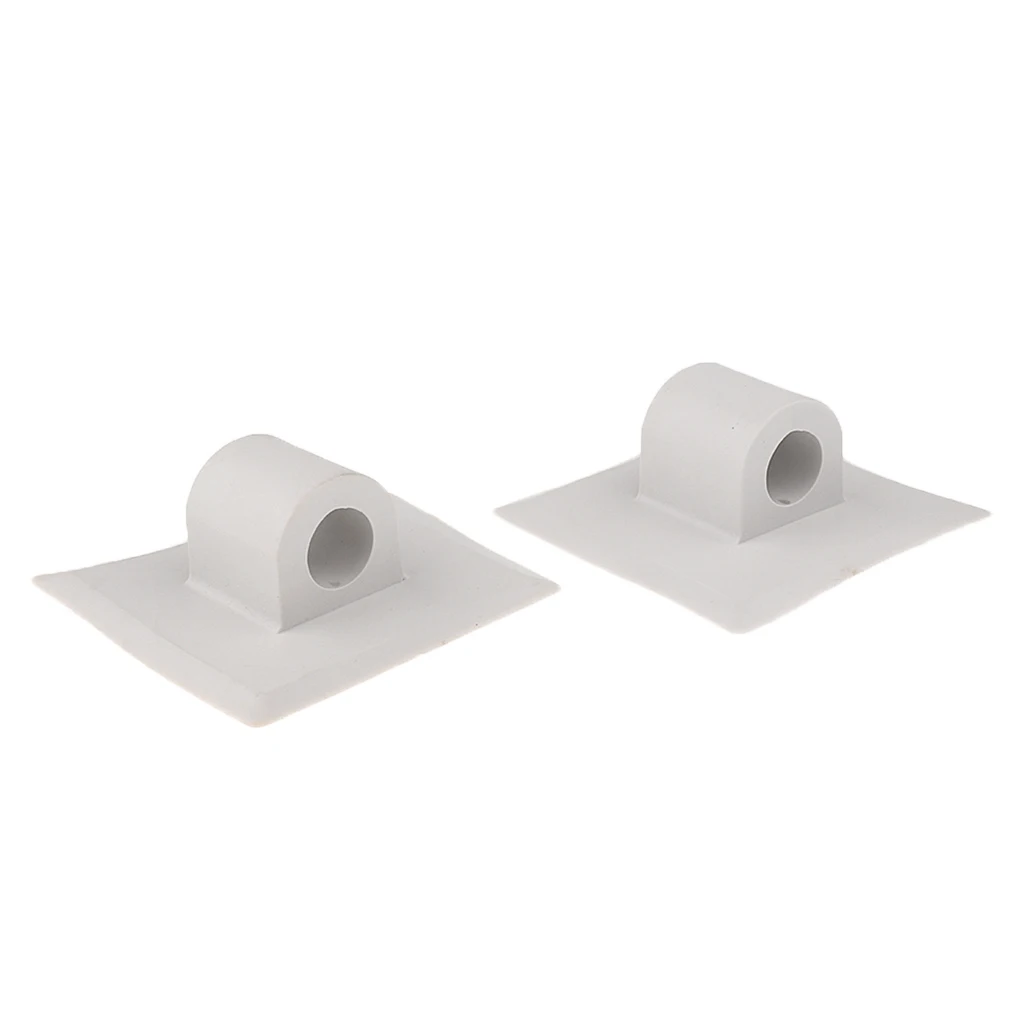 2 Pcs Kayak Trolling Fishing Boat Rubber Dinghy Engine Motor Mount Mounting Holder Bracket