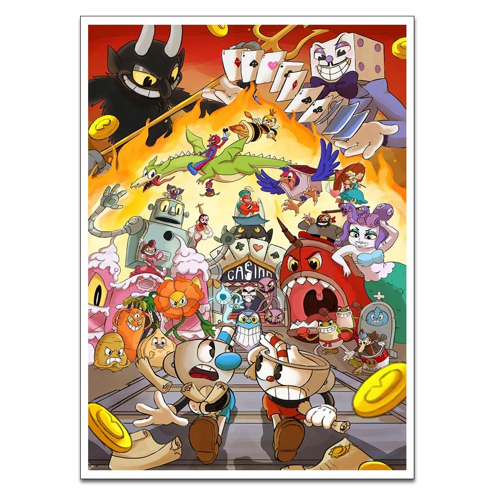 Affiche En Toile Moderne Jeu D art Mural Peinture Affiches Et 