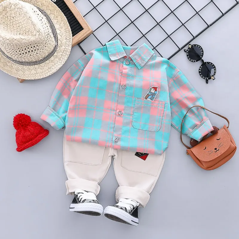baby boy clothing set autumn cotton gentleman outfits infant boys