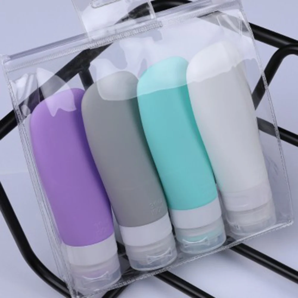 Bottling-Storage-Bottle Lotion Travel-Kit Small Silicone