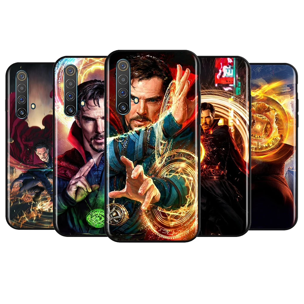 Doctor Strange Marvel hero For OPPO Realme GT Explorer Master Neo Flash Edition C21 C20 C15 C11 C3 Soft Black Phone Case | Мобильные