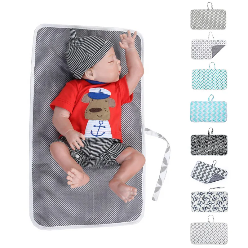 

Foldable Changing Pad Baby Portable Washable Travel Nappy Diaper Changing Mat Waterproof Baby Floor Mat Change Play Mat