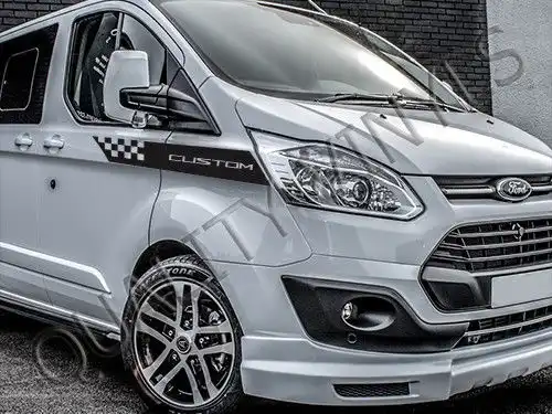 Для 2 шт./пара Ford Transit пользовательские боковые гоночные графические полосы