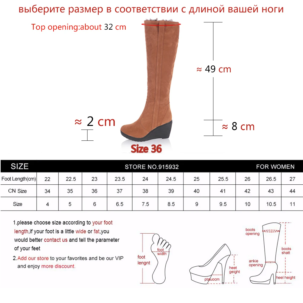 DoraTasia 34-43, зимние 3 вида стилей сапоги на меху женские зимние сапоги до колена на высоком каблуке и платформе г. Женская теплая меховая обувь на танкетке