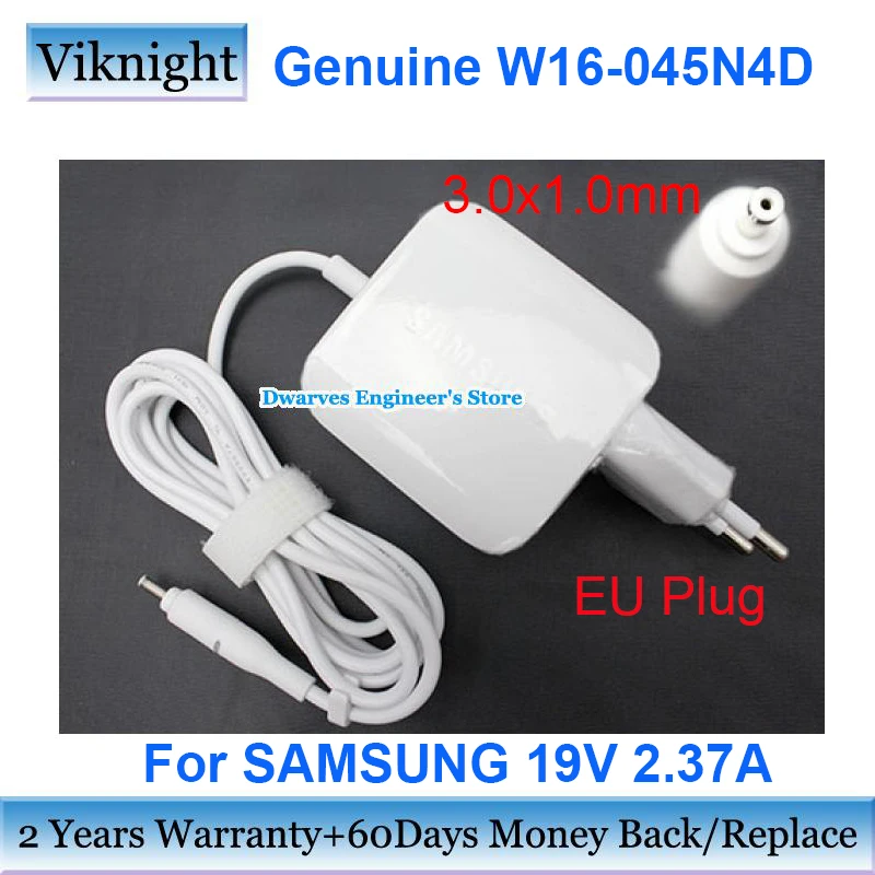 Genuine W16-045N4D19V 2.37A AC Carregador Adaptador Para