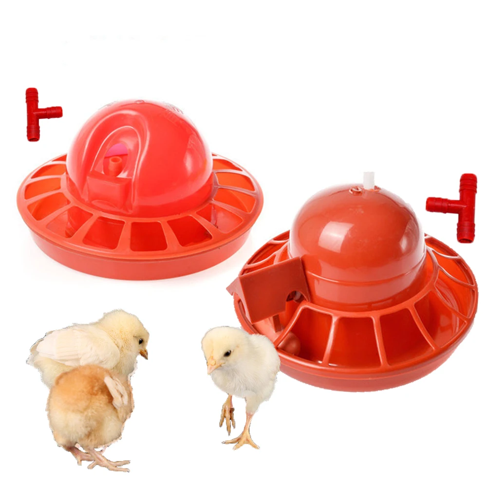1PCS New Design Day Old Chick Automatic Drinker Bowl Fountain Plastic Warterer Drinking Watering Poultry Farming Tools Supplies | Дом и сад
