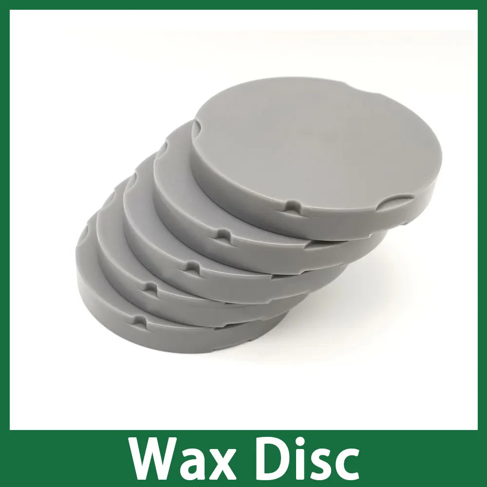 

5pcs Grey Color Extra Hard Dental Wax Disc for ZirkonZahn CADCAM System
