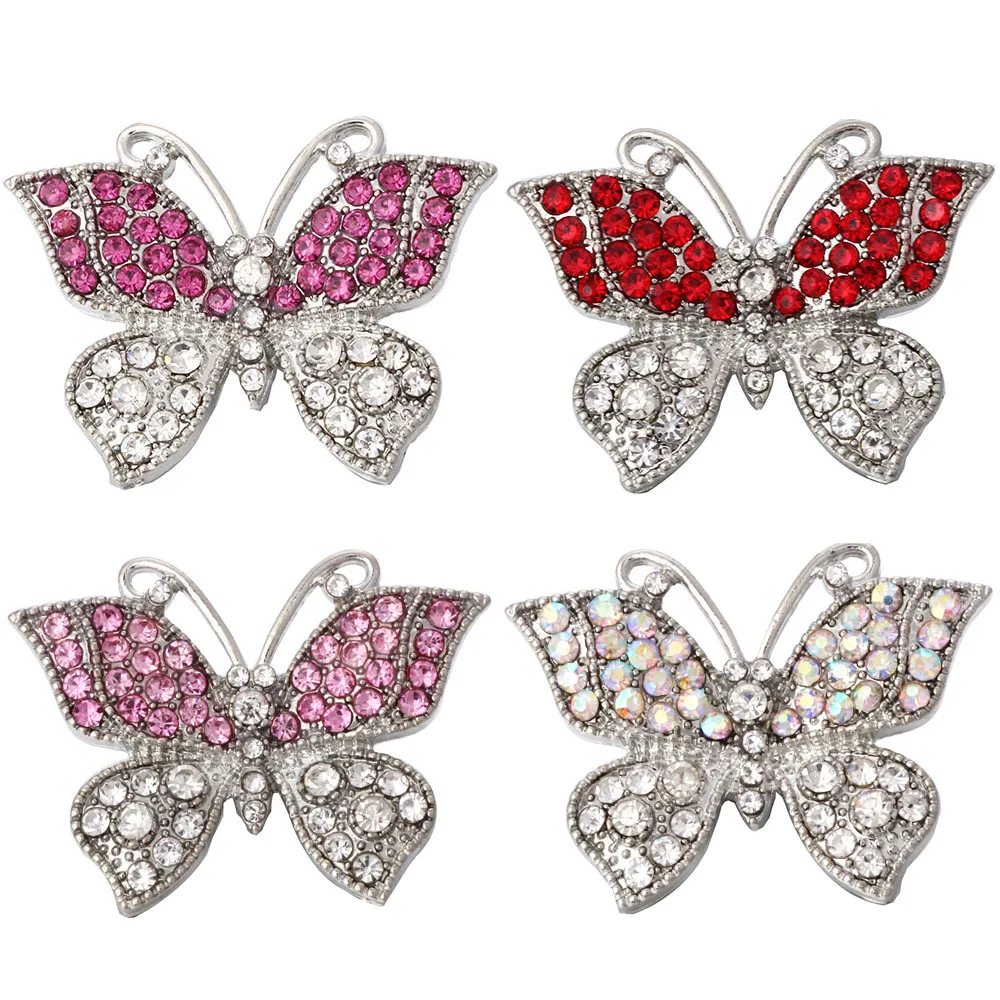5pcs/lot New Butterfly Scorpion Peacock Horse Snap Button Jewelry 18mm Snap Buttons Fit 20mm 18mm Snap Button Bracelet Necklace