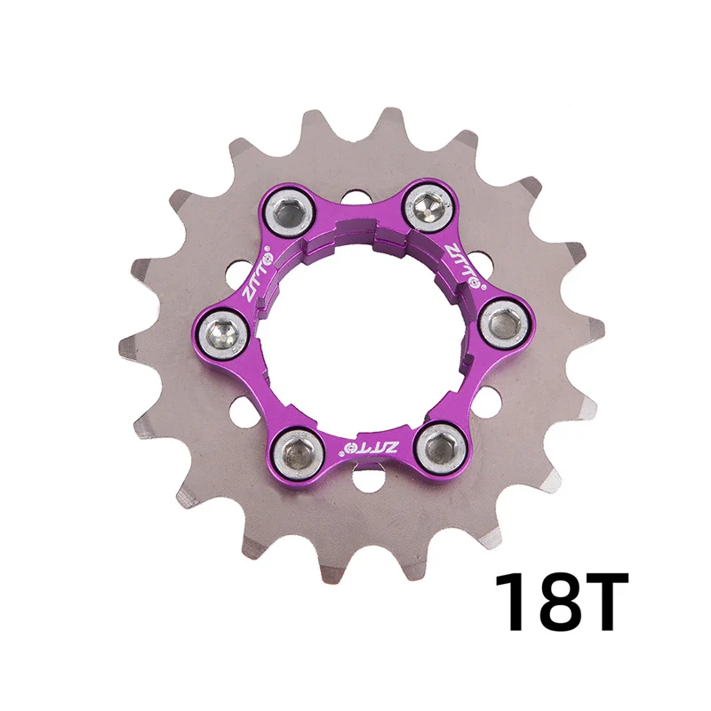 MTB велосипедный односкоростной кассета Cog и переключатель велосипедной цепи натяжитель группа набор