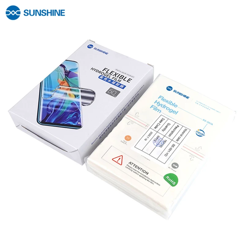 SUNSHINE 50 шт. SS-057A HD Гидрогелевая мембранная пленка Защитная для ЖК-экрана телефона