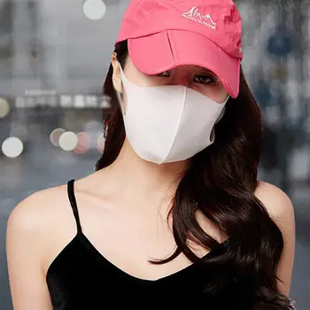 

6PCS Adult Mouth Cover Elastic Cotton Soft Washable Solid Color Face Cover Mask Breathable Face Mouth Mask for Men Women
