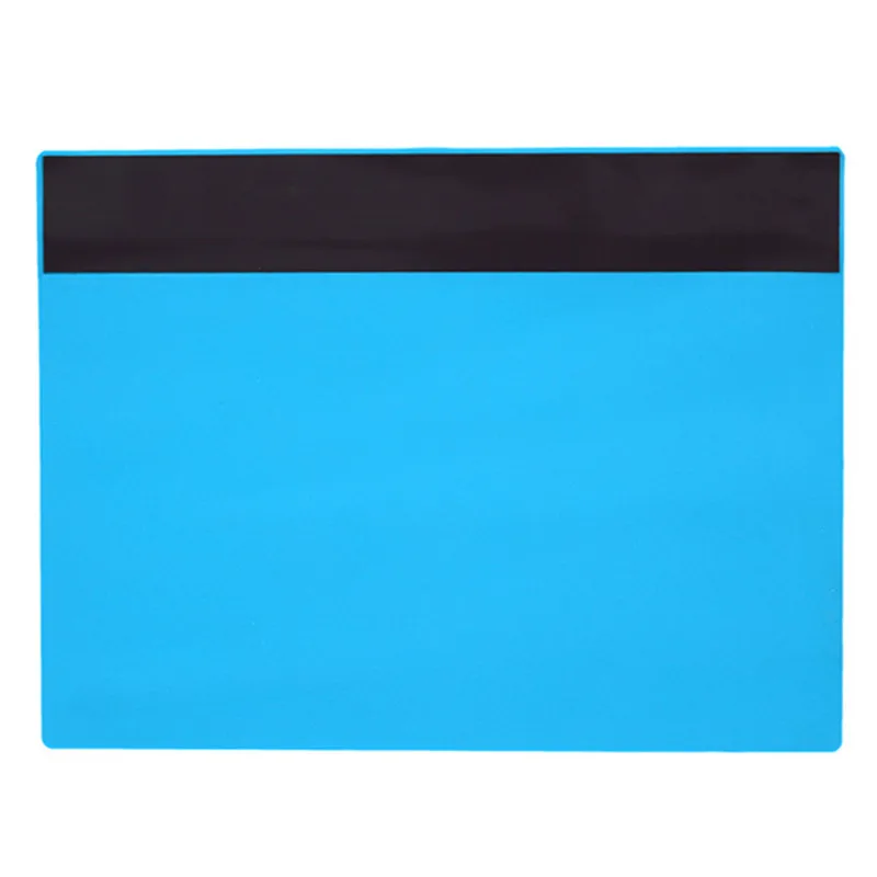 Beste 405x305mm Magnetische Hittebestendige Solderen Mat Siliconen Heat Gun BGA Soldeerstation Bureau Mat Isolatie Pad Reparatie gereedschap
