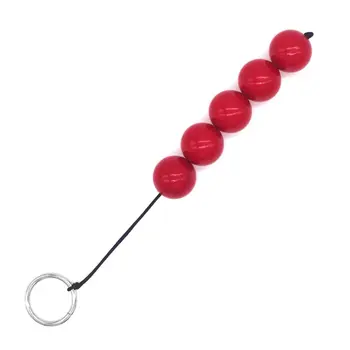 3cm Red Anal Plug Beads Acrylic Vaginal Balls Butt Plug Sex Toys for Women Female Adults Sex Products 2