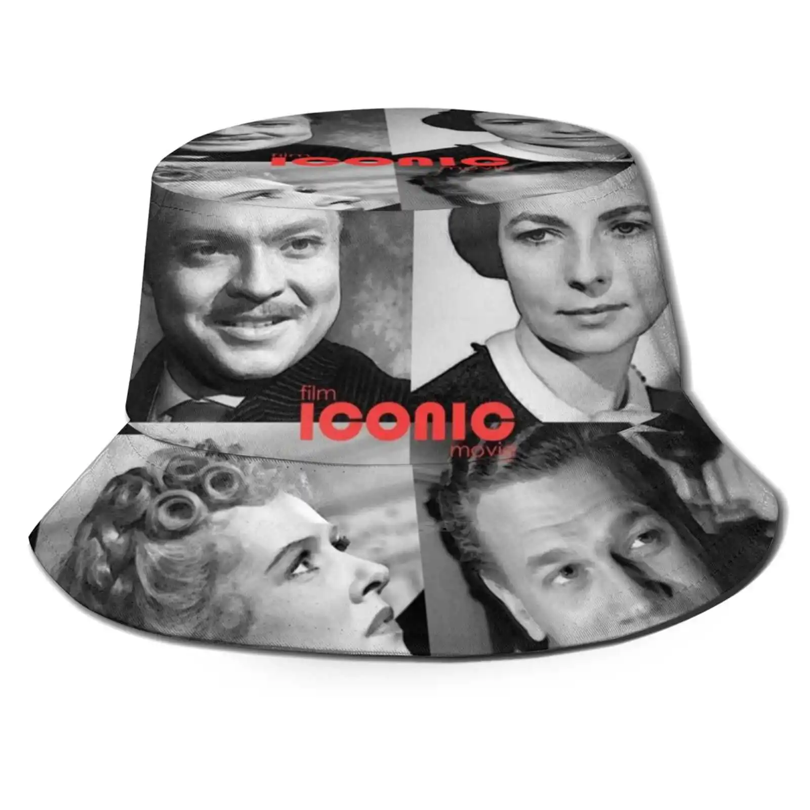 Film Iconic Movie - Et Blanc Coreano Ladies Outdoor Sun Hat Bucket Cap Cinema Film Film Hommage Film Orson Welles Foster Susan