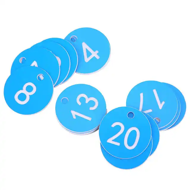 20pcs 1-20