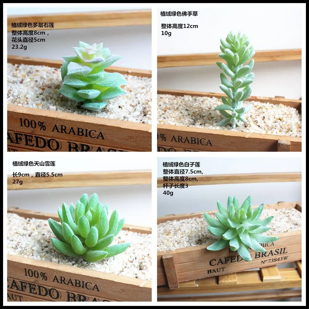 Искусственный бонсай суккулент зеленого цвета искусственные растения для