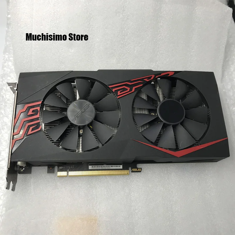 Видеокарта ASUS RX 570 4 гб 500 бит GDDR5 графические карты для AMD серии VGA RX570 б/у