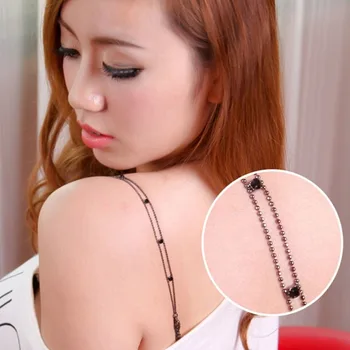 

New Clothing Accessories Adjustable Clear Crystal Belt Gorgeous Prom Rhinestone Bra Strap Party Evening Dress Underwear Women