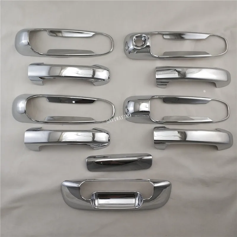 Высокое качество дверные ручки чаши Крышка ABS пластик хромирование 2002-2013 для(Dodge) Ram Пикап DS/DJ/D2 Аксессуары для грузовиков