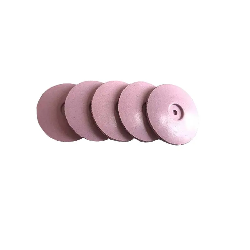 100pcs pink Medium 100 шт зубные полировальные колеса Стоматологическая лаборатория силиконовый полировальный диск грубая синяя/серая/Розовая для стоматологического ювелирный вращающийся инструмент 22*3,5 мм - Цвет: 100pcs pink Medium