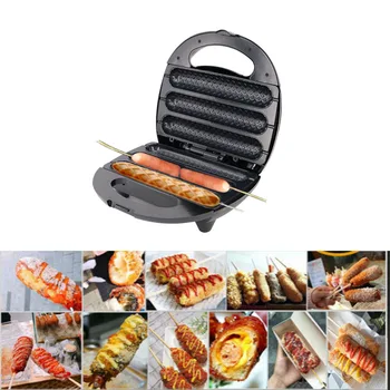 

New Style Top Grade Stainless Steel HOTDOG MAKER Sausage Machine Muffin Sausage Rod 1132