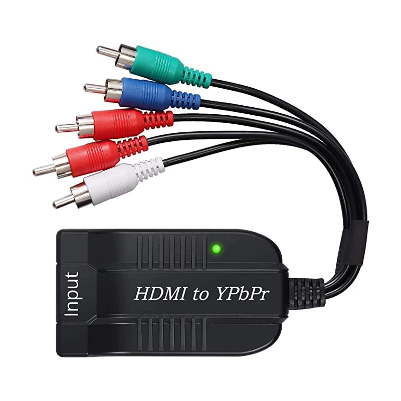 HDMI 1 3 на штекер конвертер YPbPr 1080P с разрешением Поддержка OSD 5RCA RGB компонентный