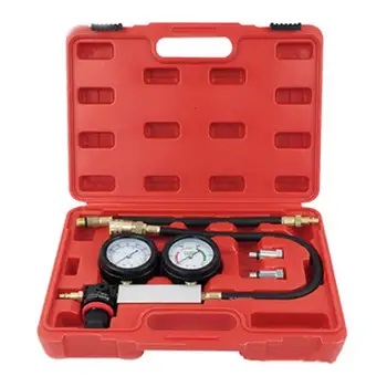 

HiMISS TU-21 Petrol Engine Cylinder Compression Leak Detector Tester Gauge Tool Kit