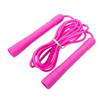 

Portable Home PVC Rubber Fitness Equipment Jump Rope Adult Children Outdoor Indoor Adjustable Length Professional With Handle