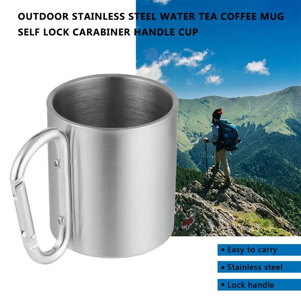 Self Lock Carabiner Handle Cup 