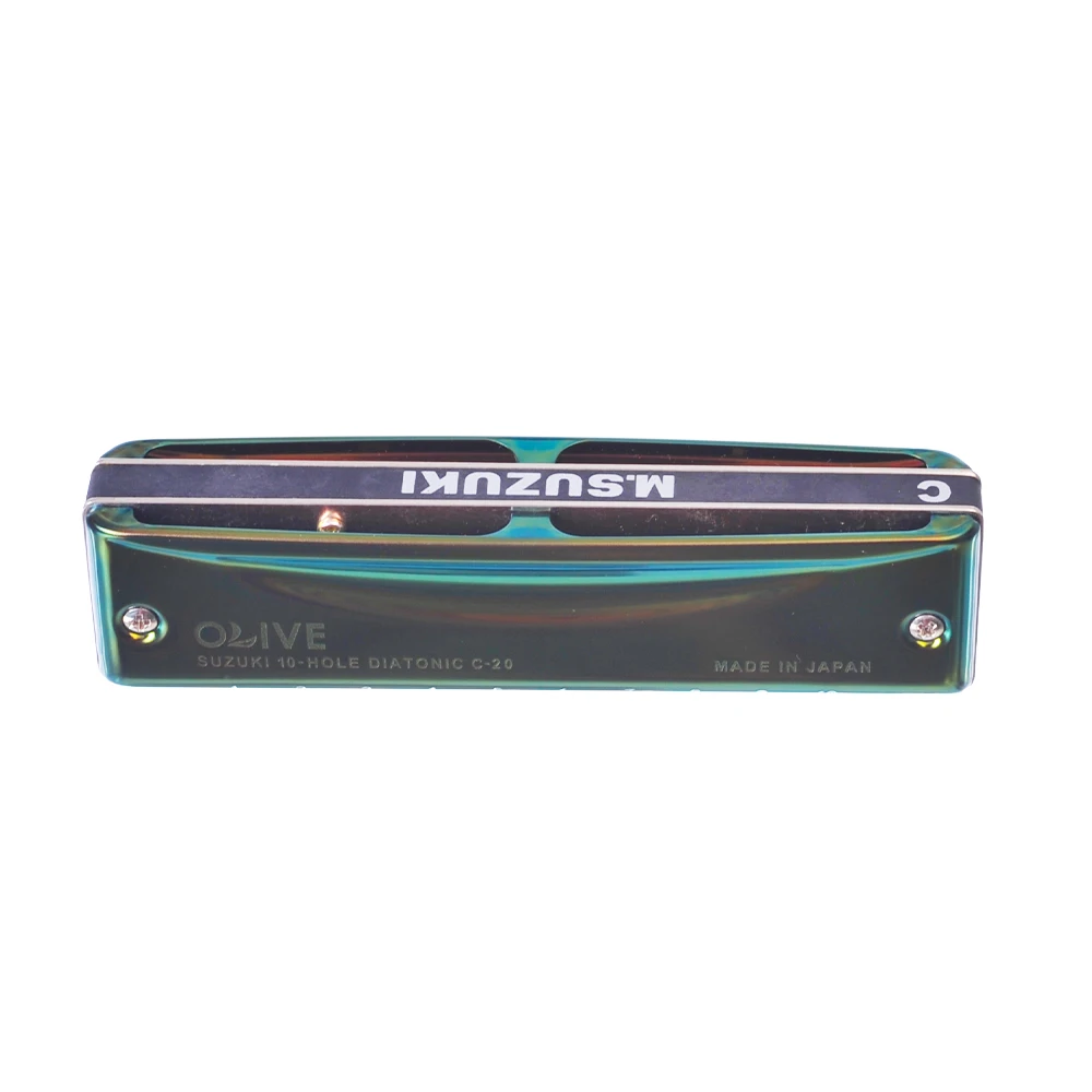 Diatônico para Armas Furos para Armas Verde e Armário Escolha a Sua Musical de 10 Suzuki Armário Instrumento Diatônico Chave Harp10 - Image 2