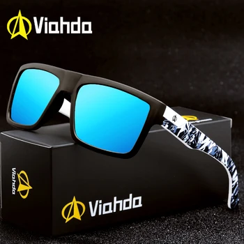 

Viahda New Fashion men Polarized Sunglasses Aviation Driving Sun Glasses Coating Mirror Driving Traveling Sun Glasses