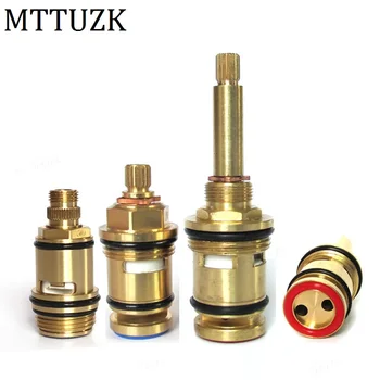 

Wall Mounted shower head two-way water distribution valve Shower column water separator spool Long rod brass spool