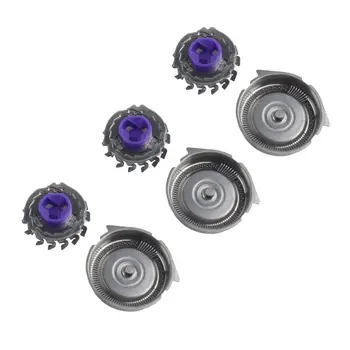 

3PCS/SET Professional Replacement Shaver Head Blades Cutters Suitable for Philips Norelco Electric Razor HQ8 Silver