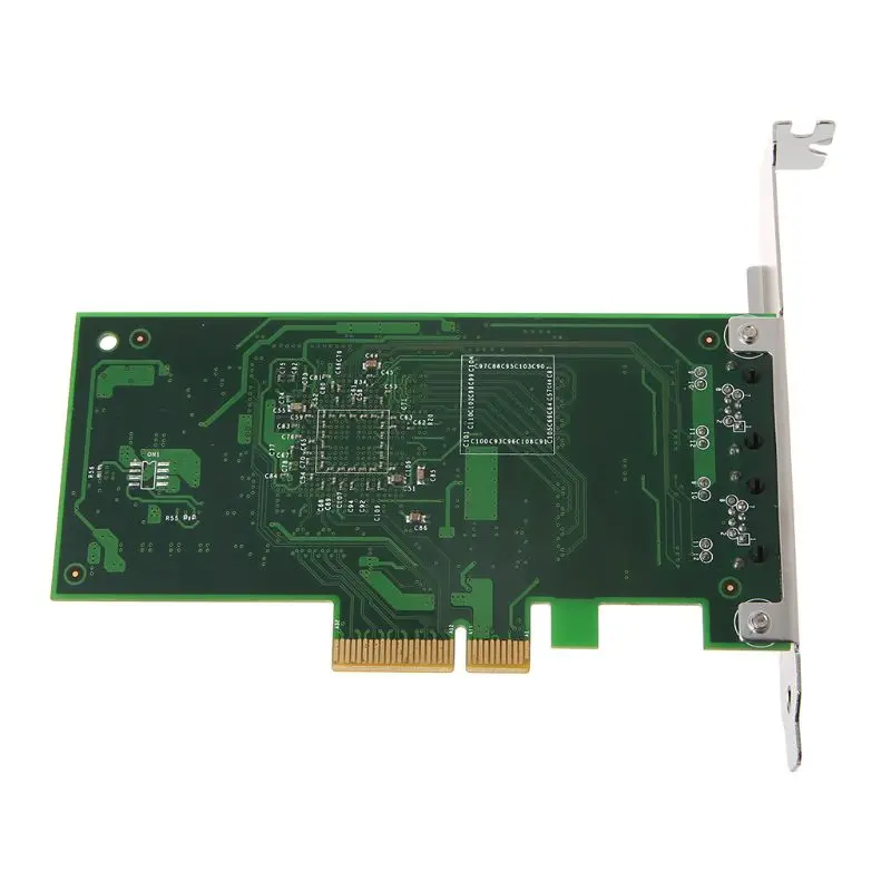 PCIE Daul Порты и разъёмы Broadcom 5709 чип браузер Gigabit Ethernet сетевой карты 2 RJ45 подключения внешних 10/100/1000 Мбит/с, бездисковой
