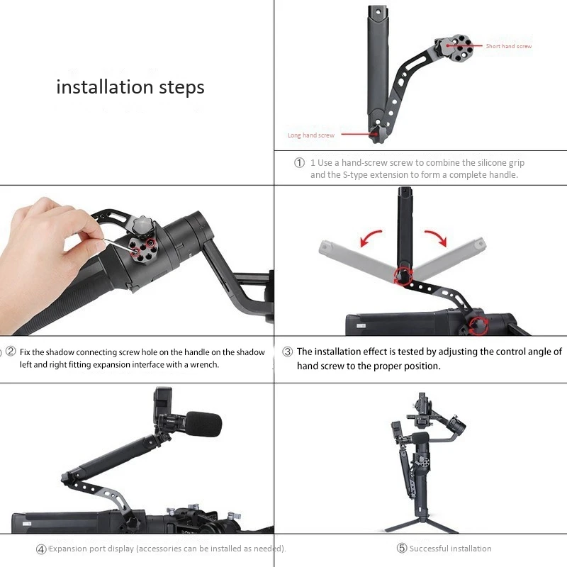 Для Ronin S ручка Sling Grip монтажный удлинитель для DJI Ronin SC/Ronin S карданный аксессуар