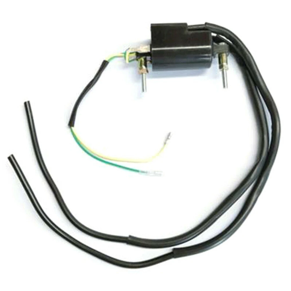 

New 12V Ignition Coil Professional Engine Components Replacement Dual Wire Vehicle Direct Fit Motorcycle Parts For CB350F YFM350