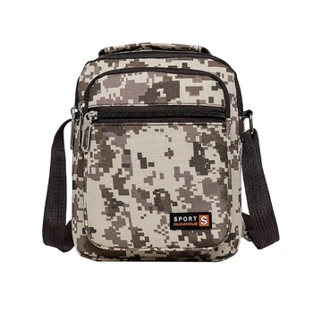 

Teen Boys Casual Waterproof Nylon Messenger Bag Men Camouflage Outdoor Sports Shoulder Crossbody Bags