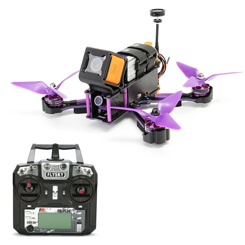 Eachine Wizard X220S FPV гоночный Дрон F4 5 8G 40CH 30A Dshot600 800TVL Flysky FS i6X RTF|Радиоуправляемые