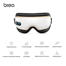 Breo iseeE 4D умная подушка безопасности Вибрационный Электрический массажер для глаз давление воздуха горячий компресс светодиодный дисплей прибор для ухода за глазами Breo iseeE 4D умная подушка безопасности Вибрационный Электрический массажер для глаз давление воздуха горячий компресс светодиодный дисплей прибор для ухода за глазами