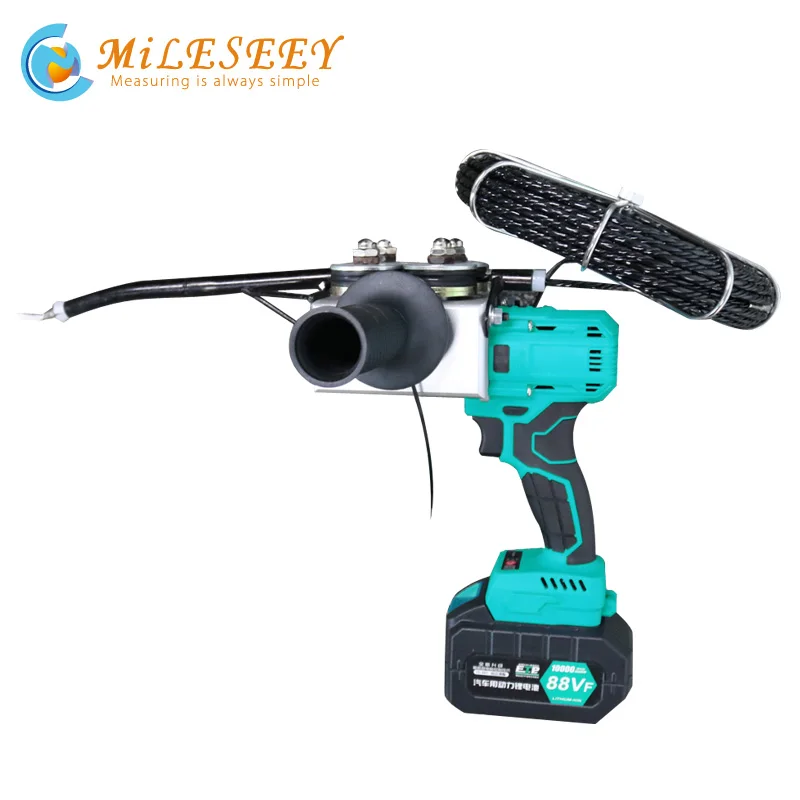 

MILESEEY Electrician Automatic Electrician Stringing Machine Wall Lead Wire Machine Lithium Battery Threading Machine Electric